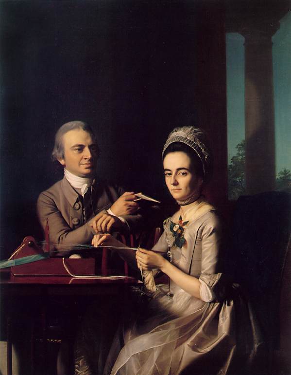 Mr. And Mrs. Thomas Mifflin by John Singleton Copley